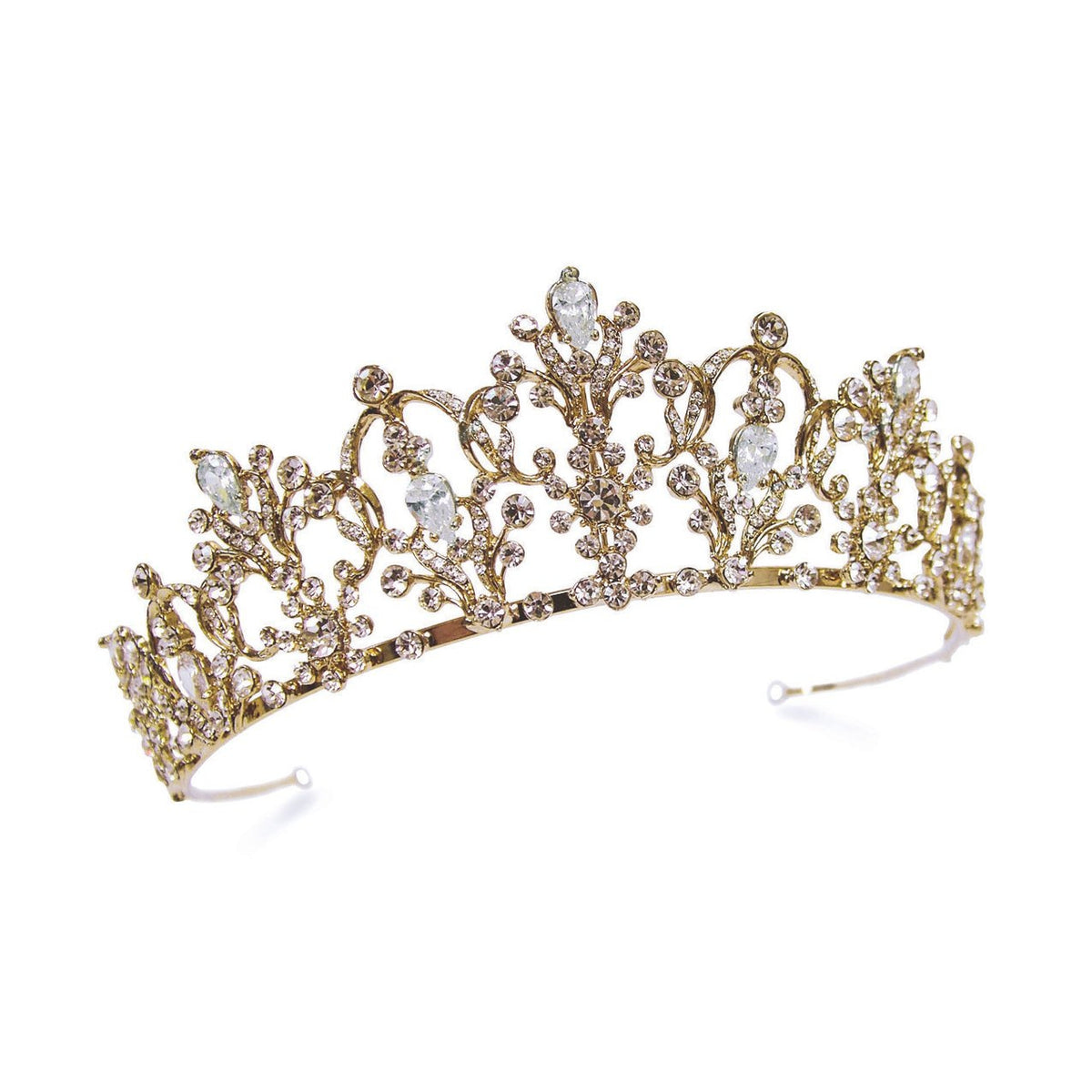 Couronne princesse Constance Or - Diadème Collection - MP Paris