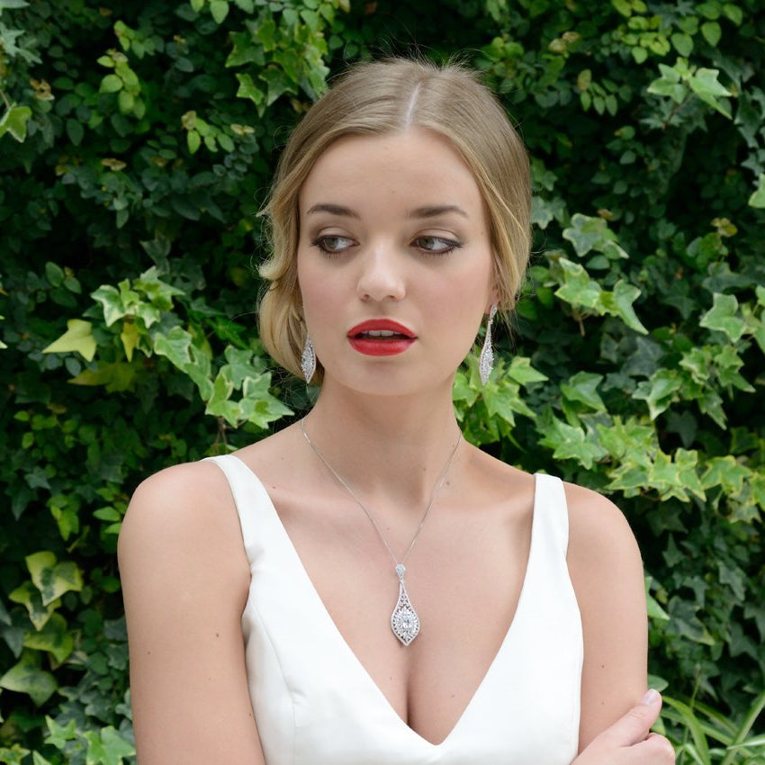 Parure Collier - Boucles d&#39;oreilles&lt;br&gt;Jefferson - MP Paris