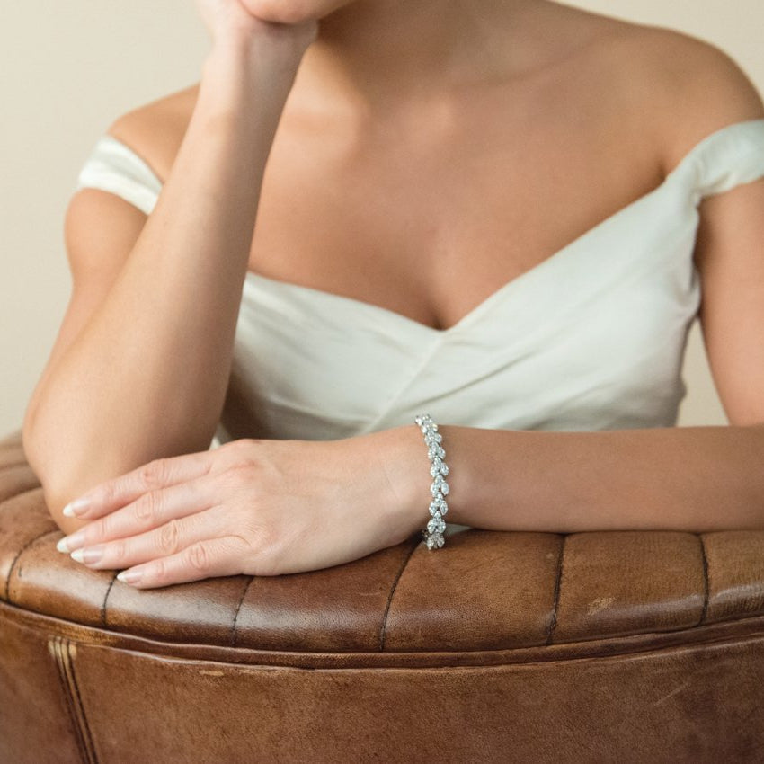 Bracelet de mariée&lt;br&gt;Lincoln - MP Paris