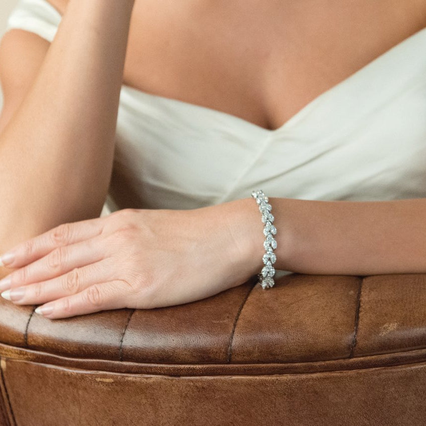 Bracelet de mariée&lt;br&gt;Lincoln - MP Paris