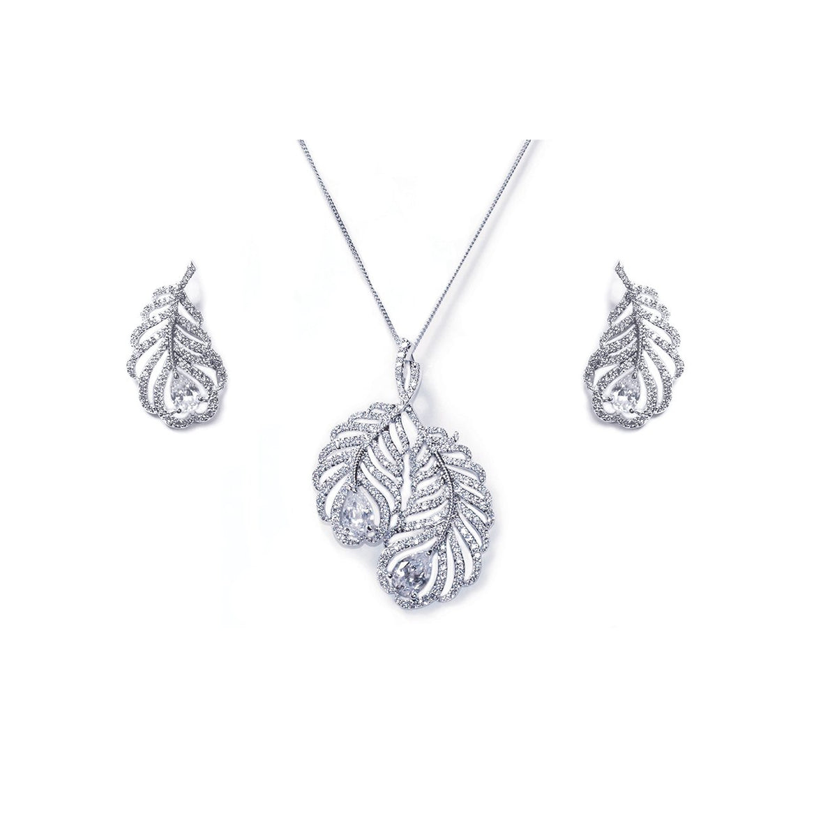 Parure Collier - Boucles d&#39;oreilles&lt;br&gt;Long Island - MP Paris