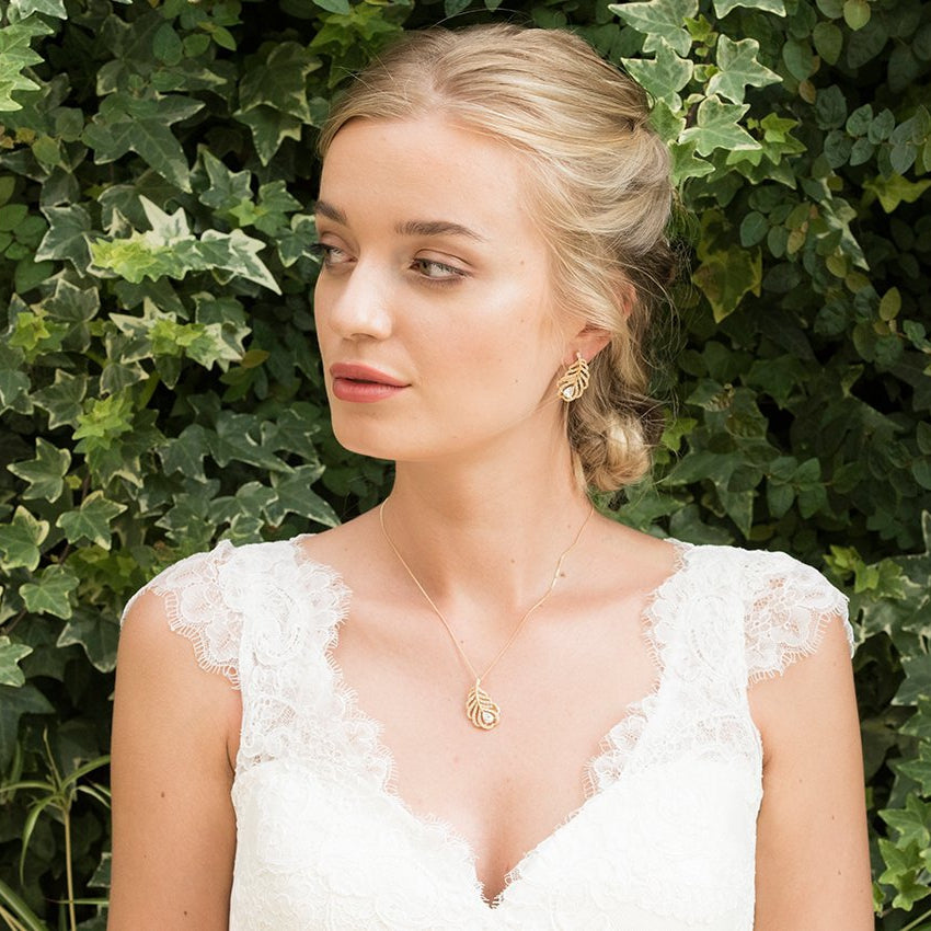 BOUCLES D&#39;OREILLES&lt;br&gt;Long Island Or - MP Paris