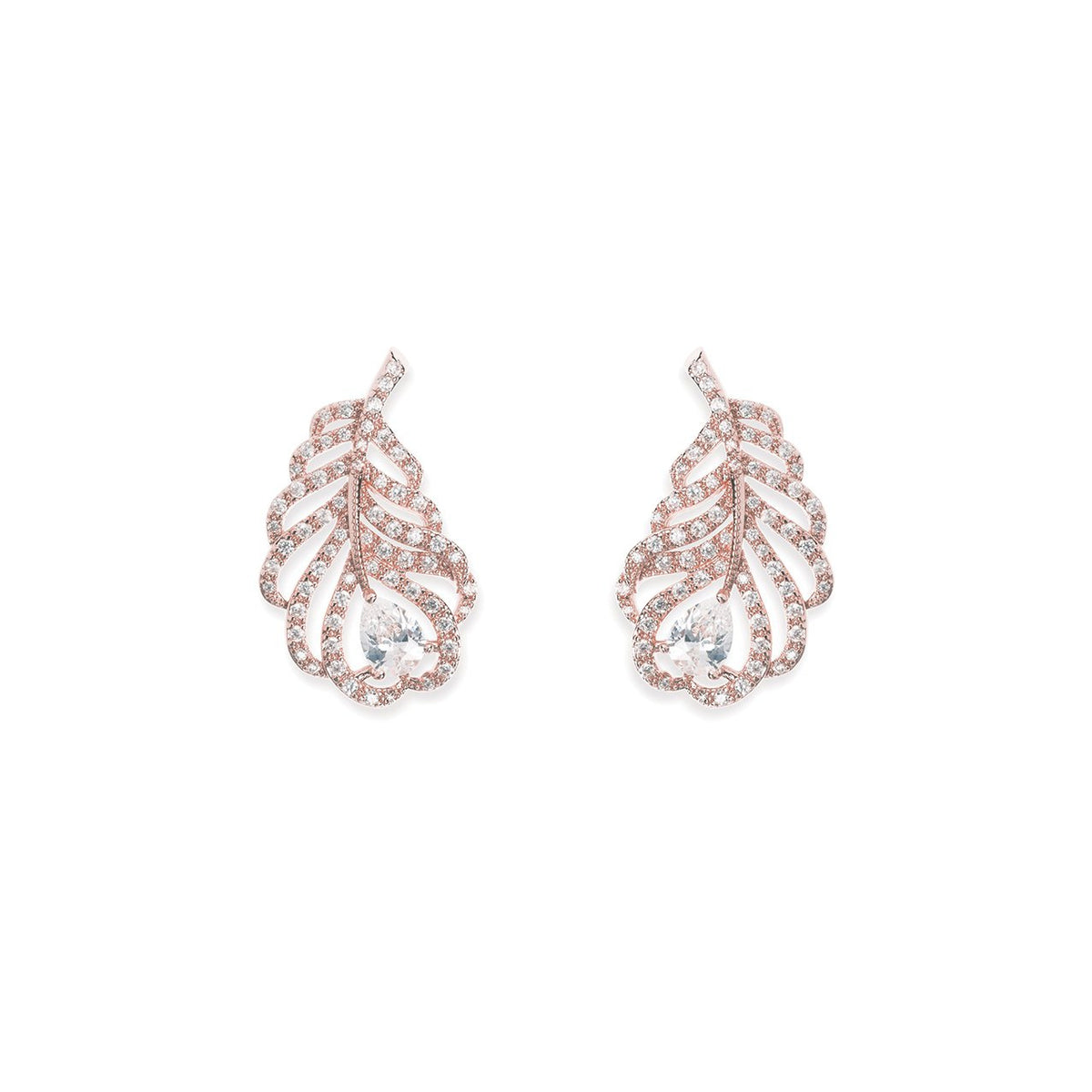 BOUCLES D&#39;OREILLES&lt;br&gt;Long Island Rose - MP Paris