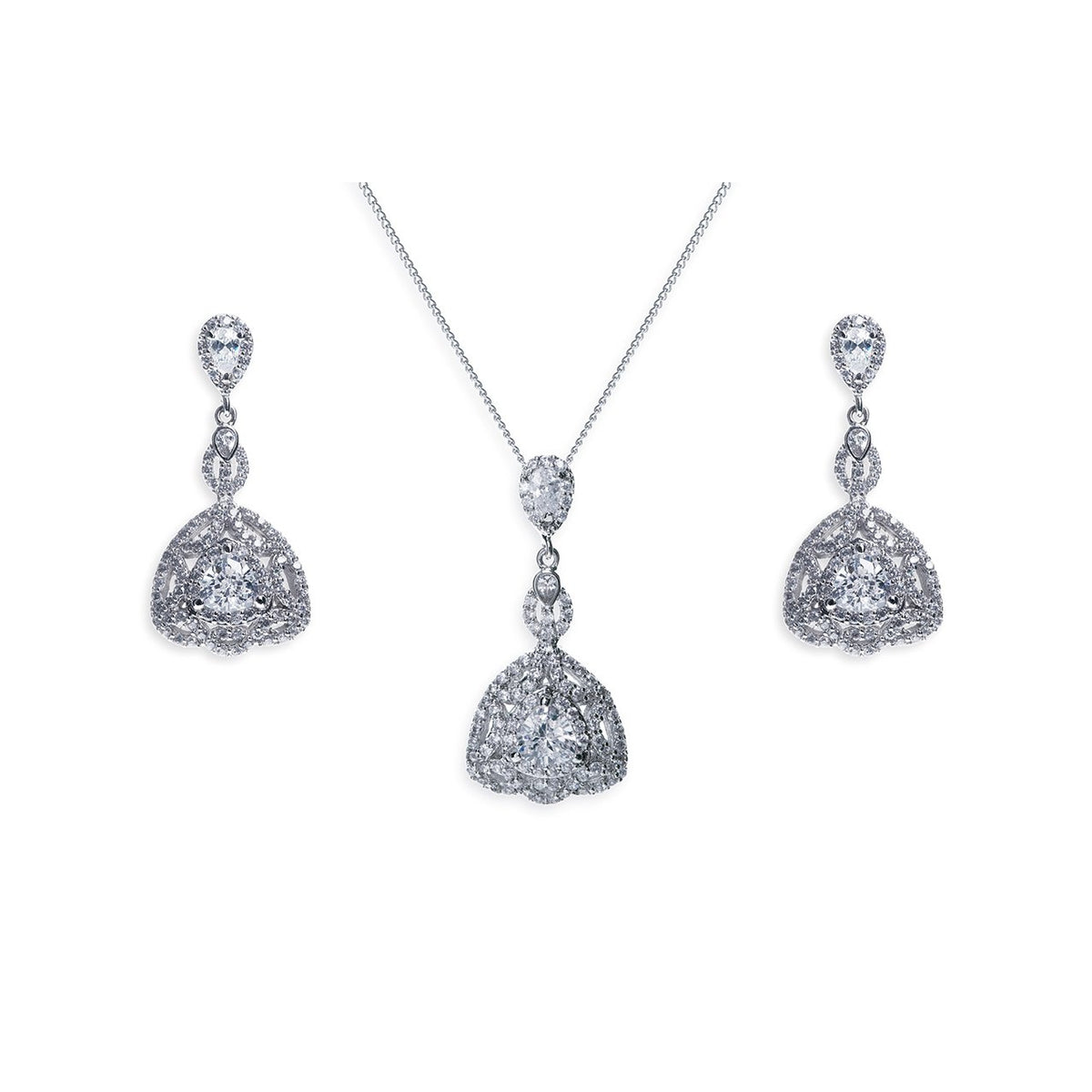 Parure Collier - Boucles d&#39;oreilles&lt;br&gt;Luxembourg - MP Paris