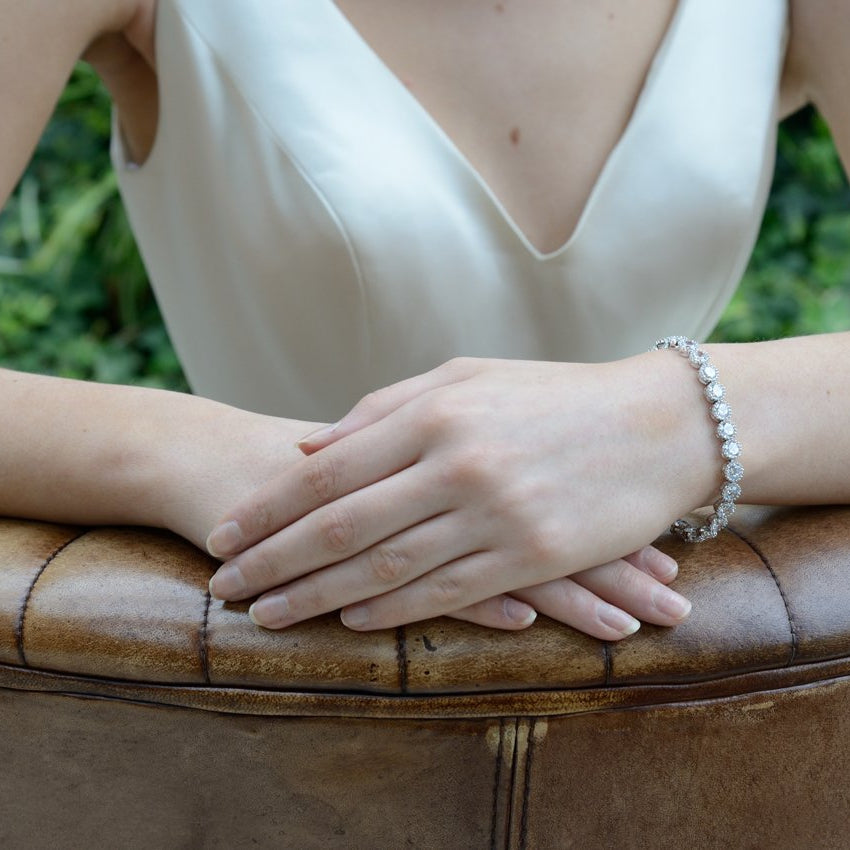Bracelet de mariée&lt;br&gt;Madeira - MP Paris