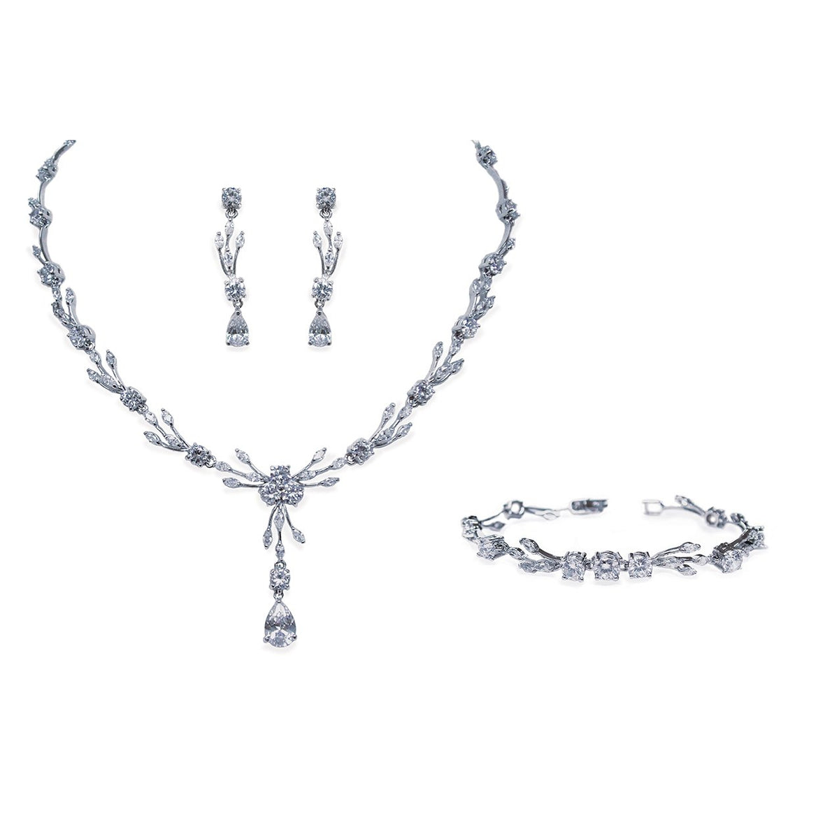 Parure Collier - Boucles d&#39;oreilles - Bracelet&lt;br&gt;Mayfair - MP Paris