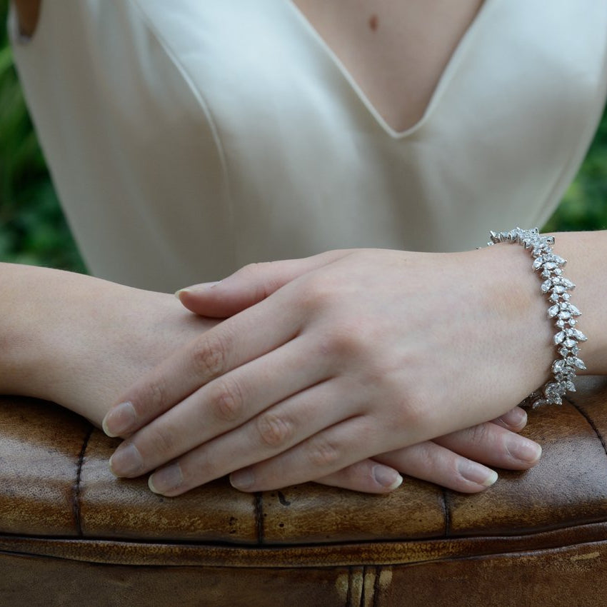 Bracelet de mariée&lt;br&gt;Montague - MP Paris