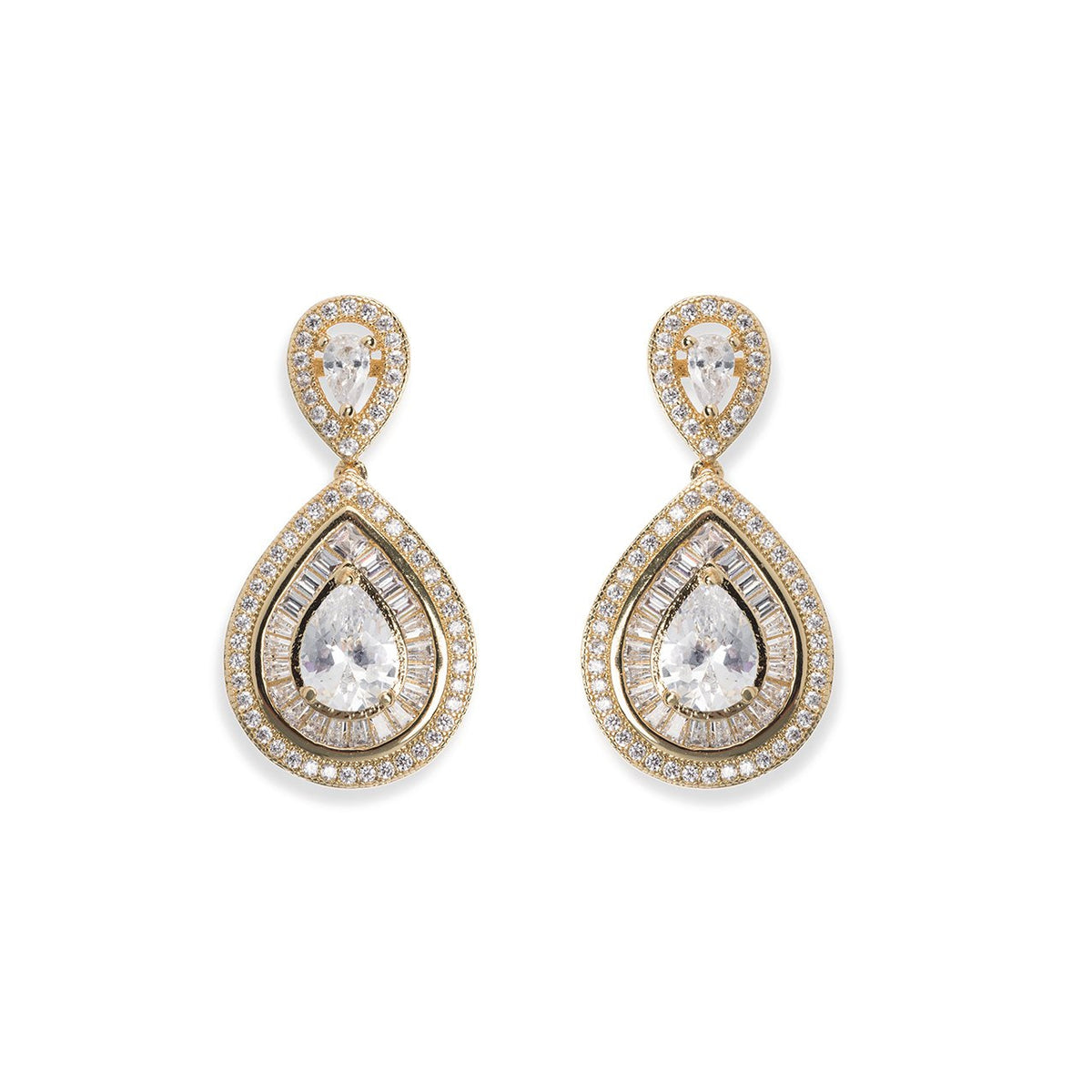 Parure Collier - Boucles d&#39;oreilles&lt;br&gt;Montgomery Or - MP Paris