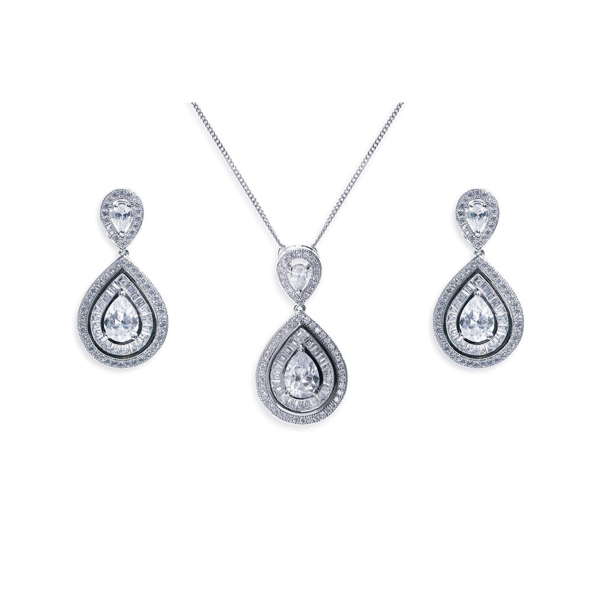 Parure Collier - Boucles d&#39;oreilles&lt;br&gt;Montgomery - MP Paris