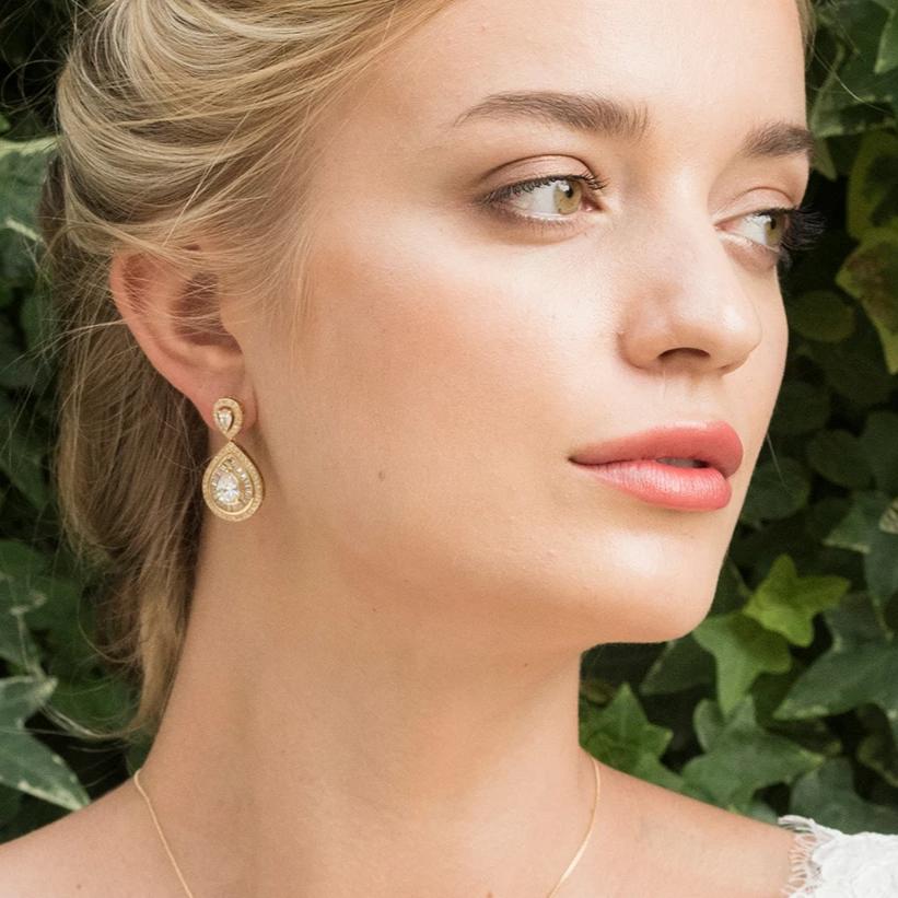 BOUCLES D&#39;OREILLES&lt;br&gt;Montgomery Or - MP Paris