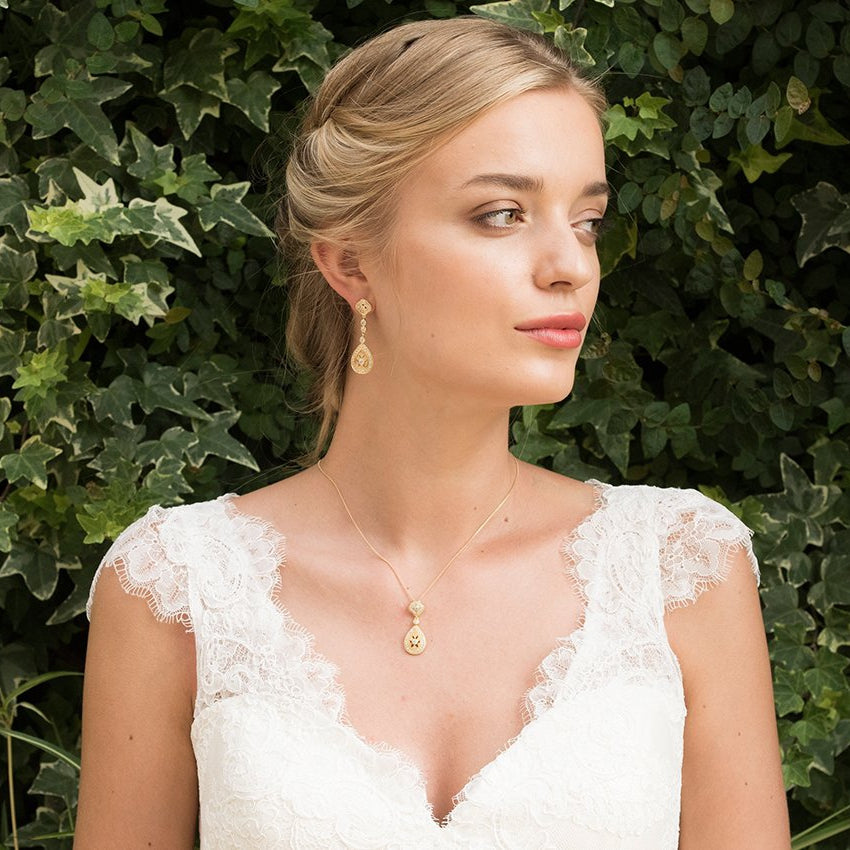 BOUCLES D&#39;OREILLES&lt;br&gt;Moonstruck Or - MP Paris