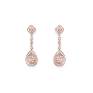 Parure Collier - Boucles d'oreilles<br>Moonstruck Rose - MP Paris