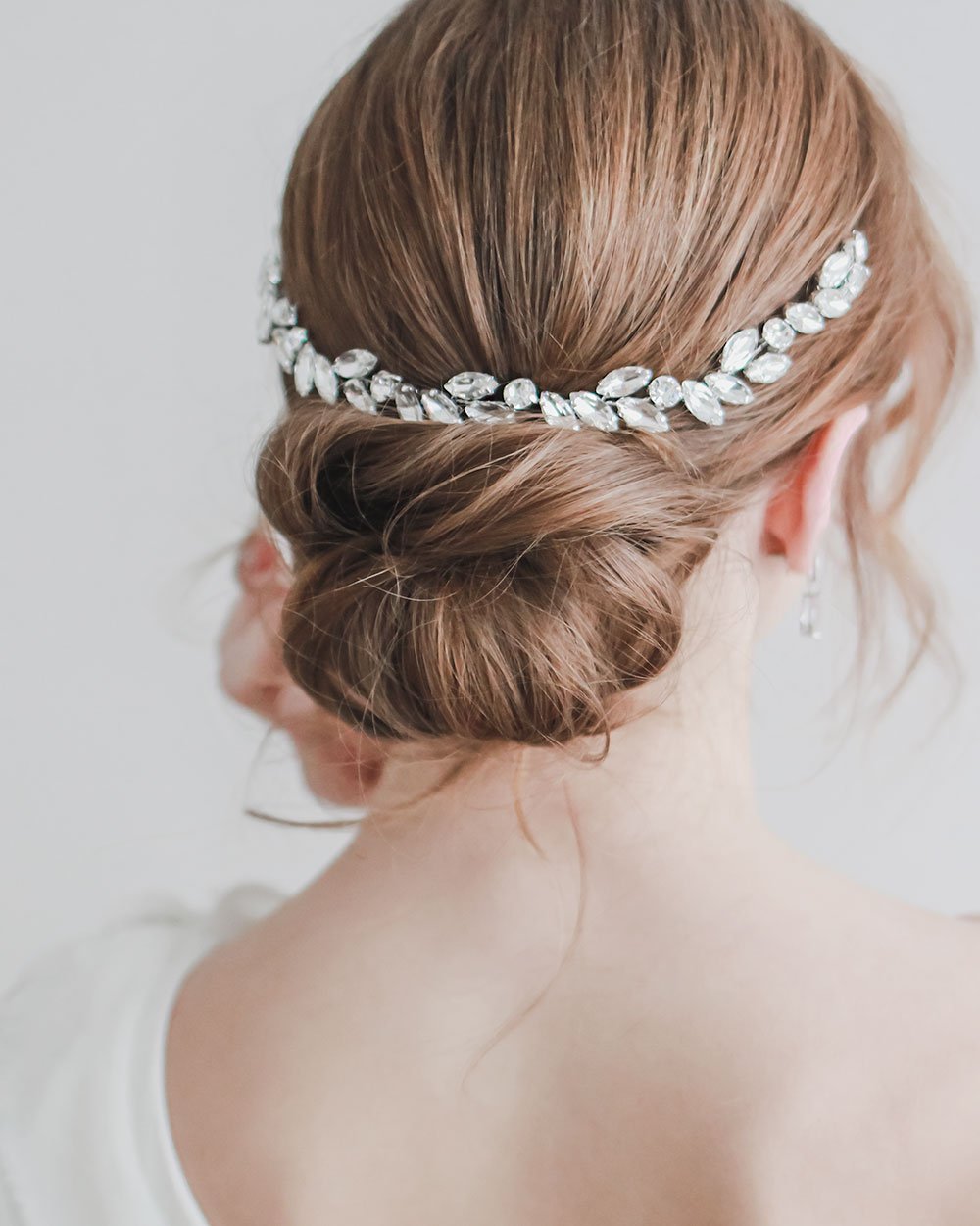 HEADBAND CHEVEUX MARIAGE&lt;BR&gt;Nora