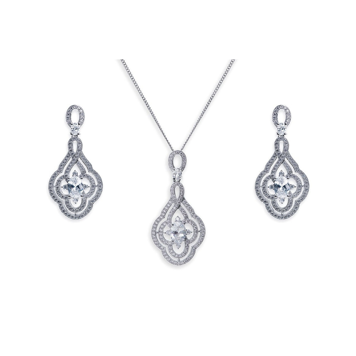 Parure Collier - Boucles d&#39;oreilles&lt;br&gt;Park Avenue - MP Paris