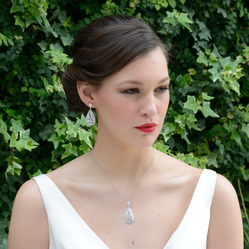 Parure Collier - Boucles d&#39;oreilles&lt;br&gt;Pasadena - MP Paris