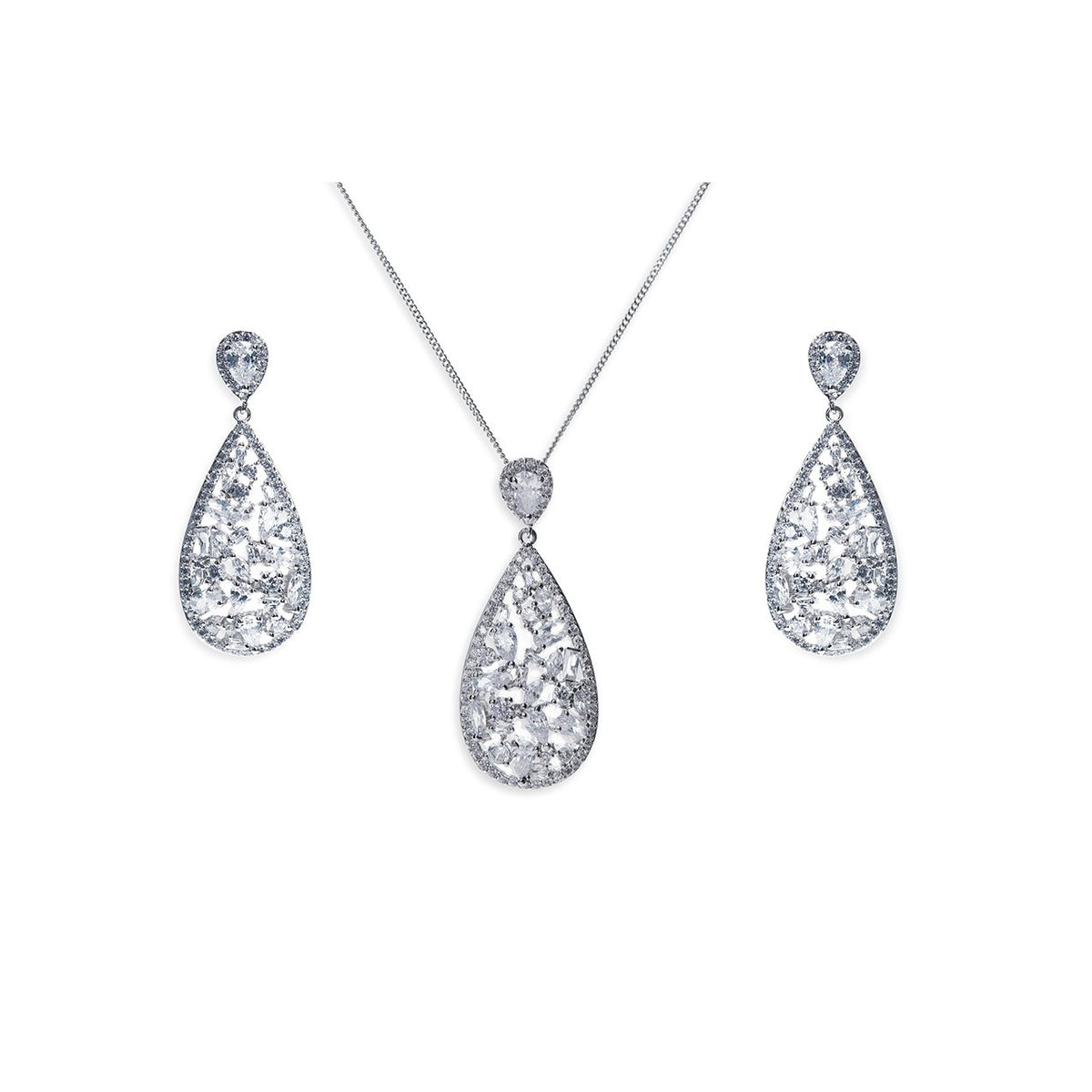 Parure Collier - Boucles d&#39;oreilles&lt;br&gt;Pasadena - MP Paris