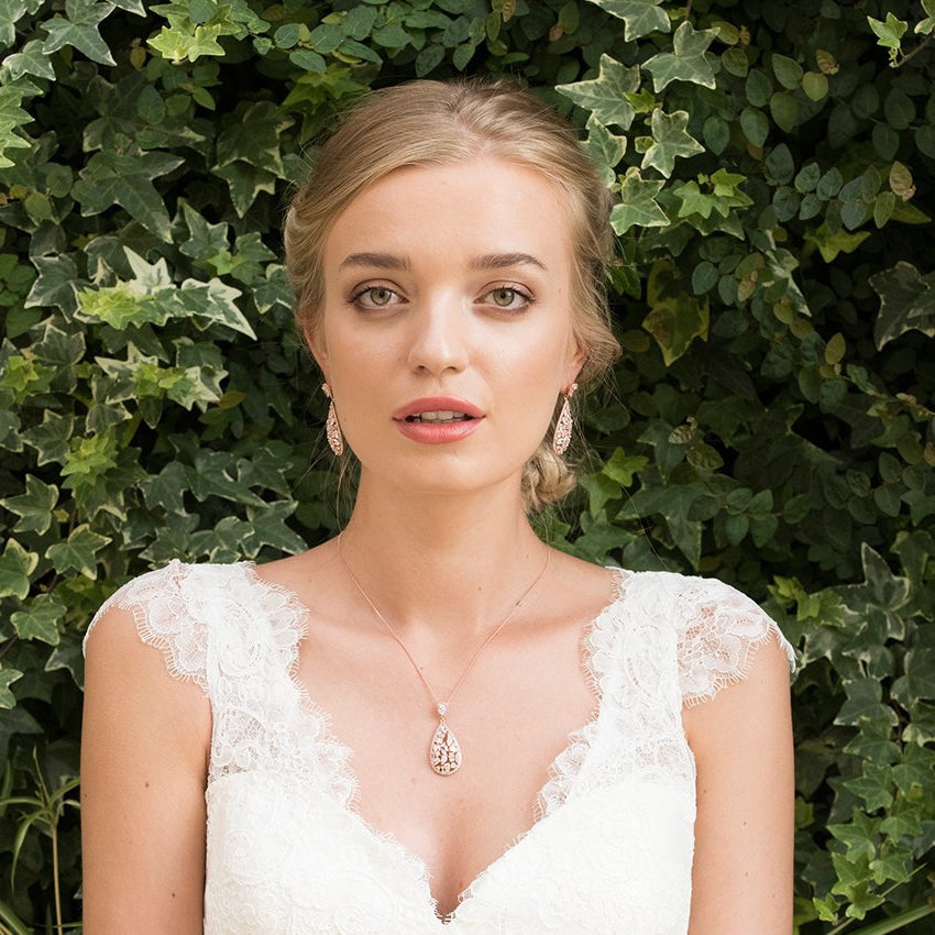 BOUCLES D&#39;OREILLES&lt;br&gt;Pasadena Or rose - MP Paris