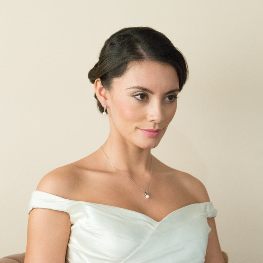 Parure Collier - Boucles d&#39;oreilles&lt;br&gt;Pearl Starlight - MP Paris