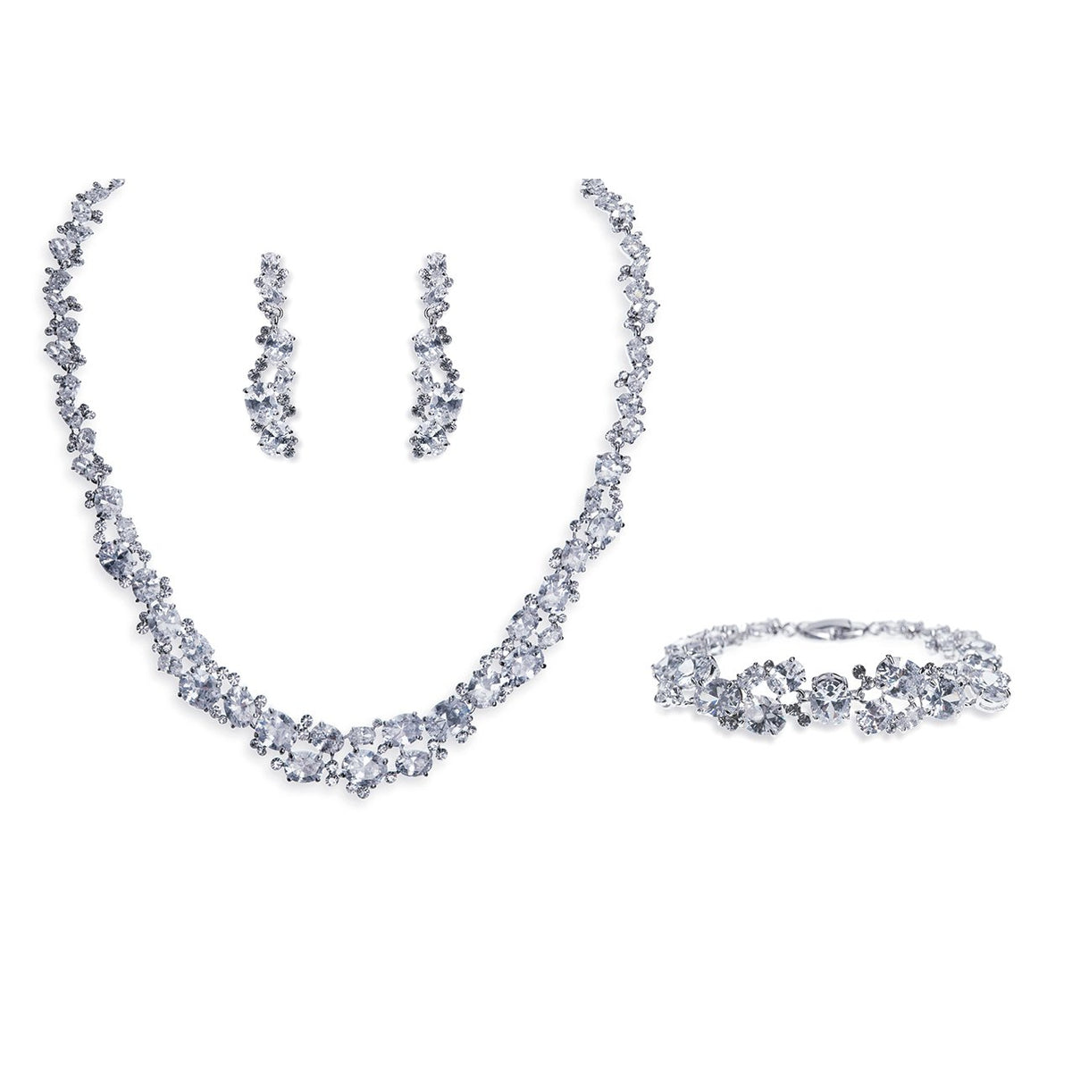 Parure Collier - Boucles d&#39;oreilles - Bracelet&lt;br&gt;Peninsula - MP Paris