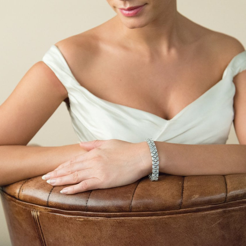Bracelet de mariée&lt;br&gt;Plaza - MP Paris