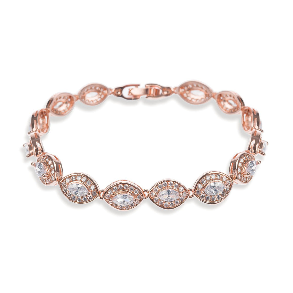 Bracelet de mariée&lt;br&gt;Promise Rose - MP Paris