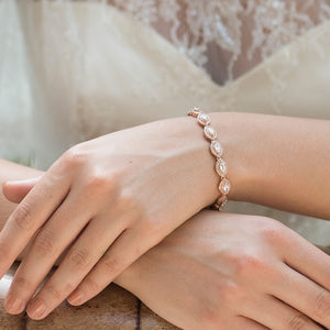 Bracelet de mariée<br>Promise Rose - MP Paris