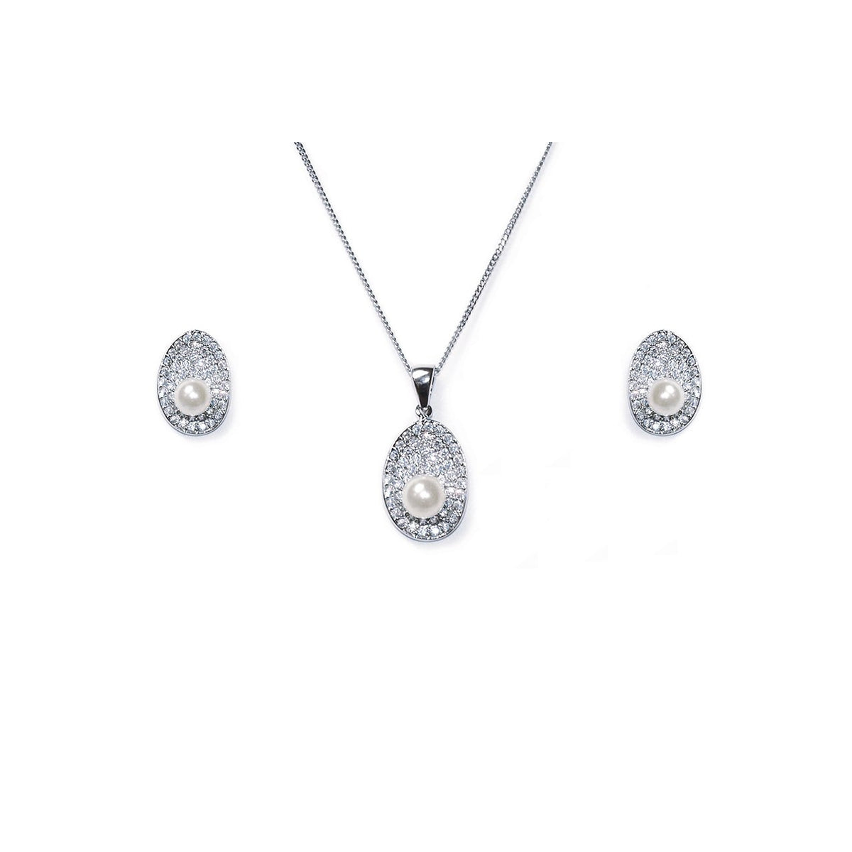 Parure Collier - Boucles d&#39;oreilles&lt;br&gt;Radiance - MP Paris