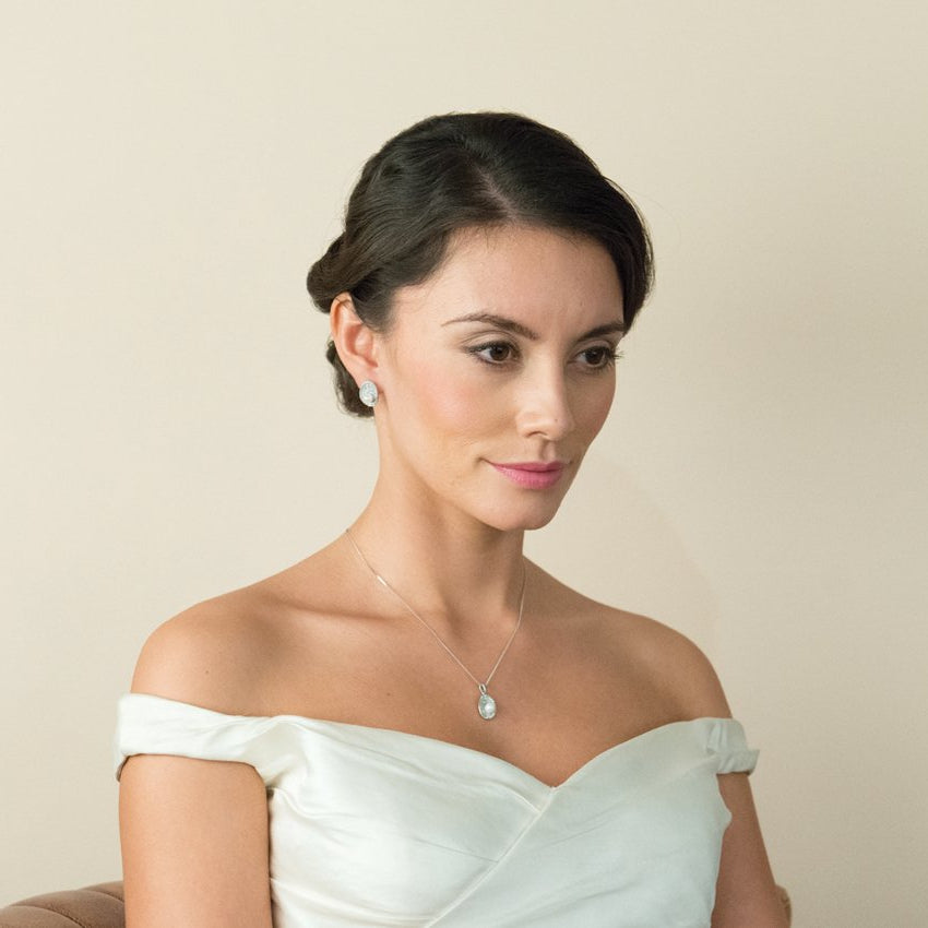 Parure Collier - Boucles d&#39;oreilles&lt;br&gt;Radiance - MP Paris