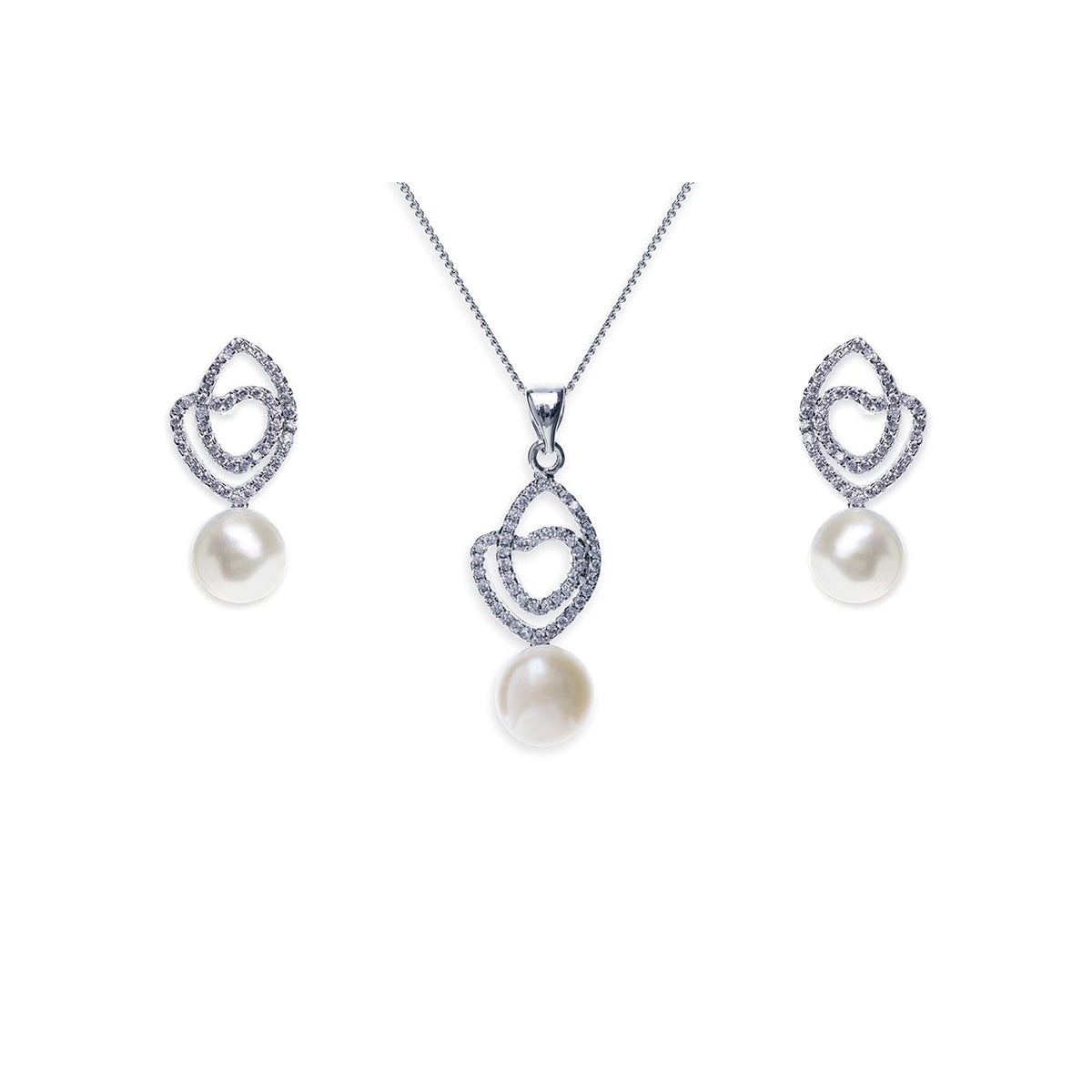 Parure Collier - Boucles d&#39;oreilles&lt;br&gt;Salzberg - MP Paris
