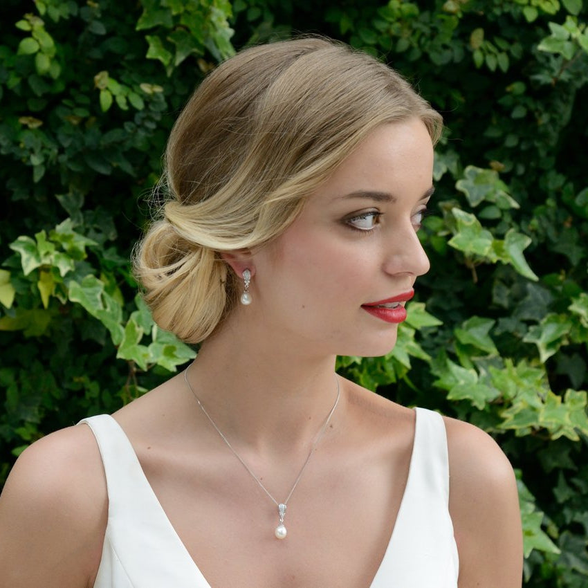 Parure Collier - Boucles d&#39;oreilles&lt;br&gt;Serrano - MP Paris
