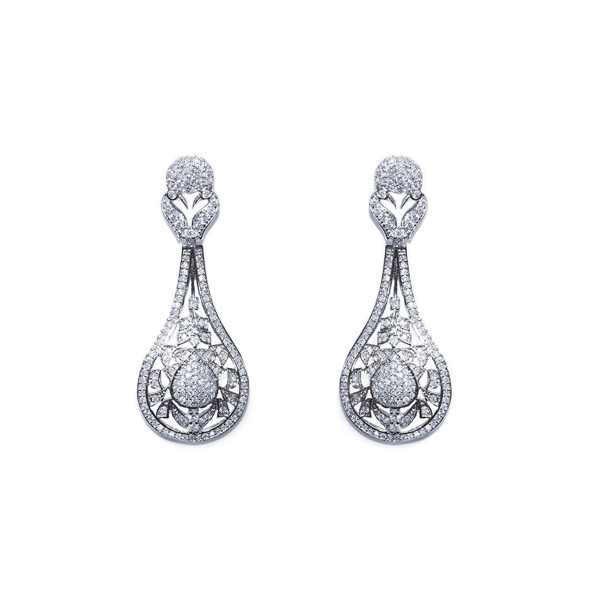 BOUCLES D&#39;OREILLES&lt;br&gt;Silver sreen - MP Paris