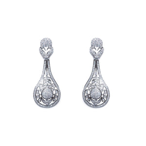 BOUCLES D'OREILLES<br>Silver sreen - MP Paris