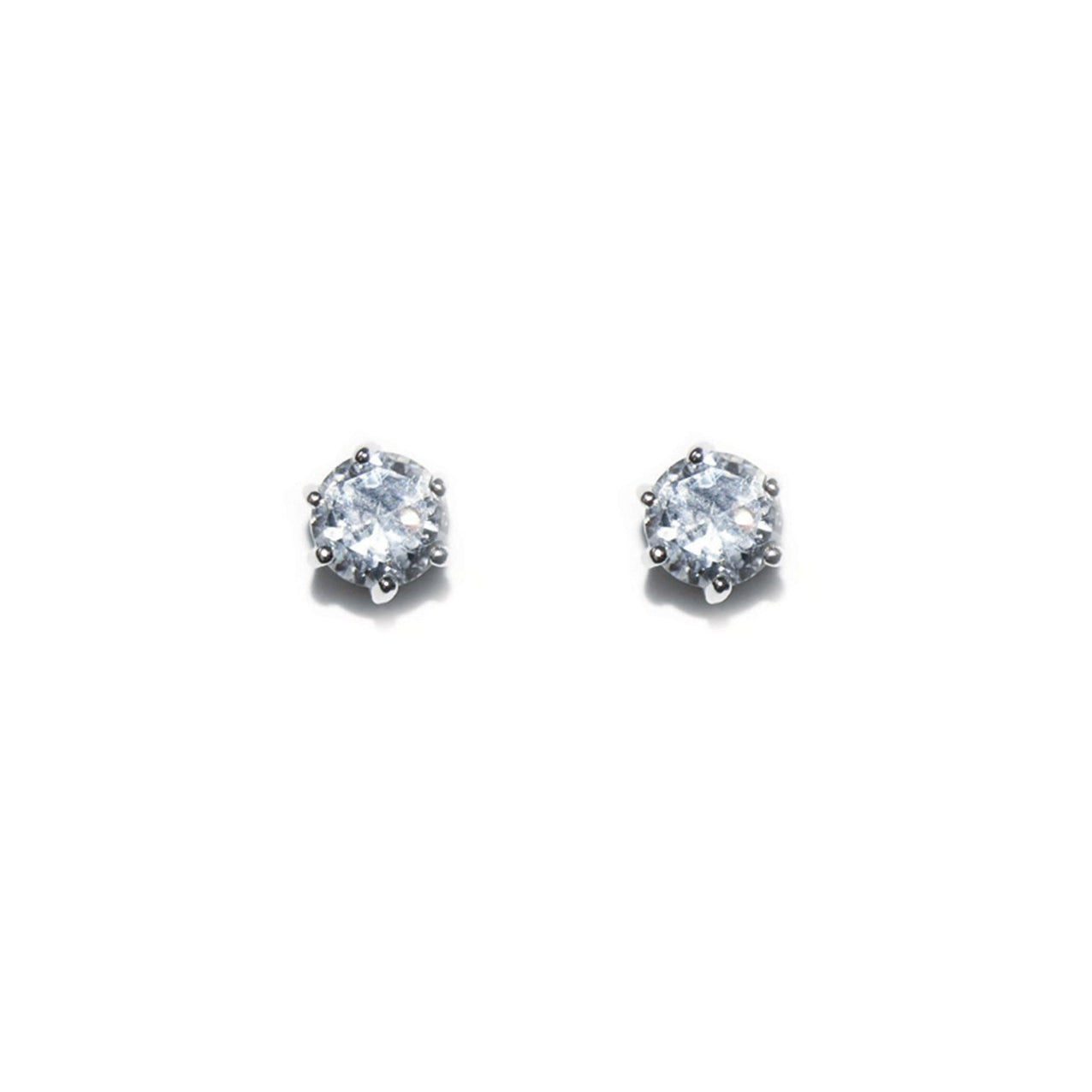 Yumilok Boucles d'oreilles zircon pour femmes et filles, Boucle d'oreille en argent 925, Clous d'oreilles diamant à six griffes, Boucles d'oreilles solitaire élégantes, brillant, rose Yumilok Boucles d'oreilles zircon pour femmes et filles, Boucle d'oreille en argent 925, Clous d'oreilles diamant à six griffes, Boucles d'oreilles solitaire élégantes, brillant, rose