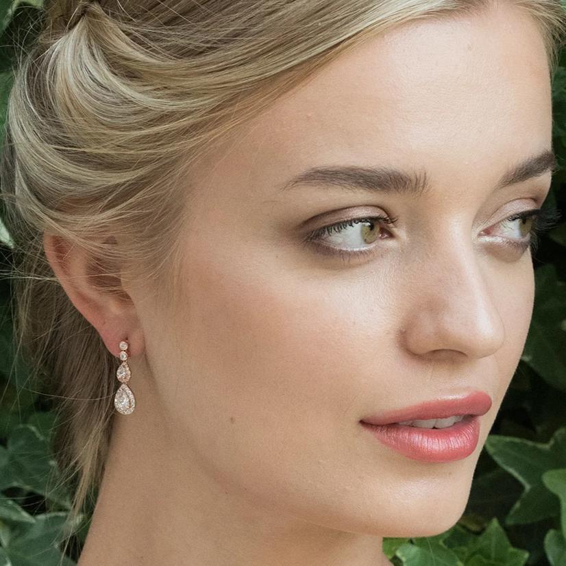 BOUCLES D&#39;OREILLES&lt;br&gt;Sorbonne Rose - MP Paris