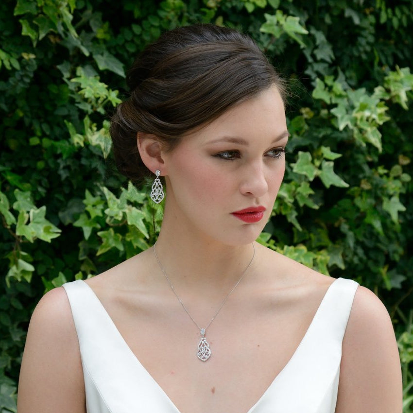 Parure Collier - Boucles d&#39;oreilles&lt;br&gt;Sorrento - MP Paris