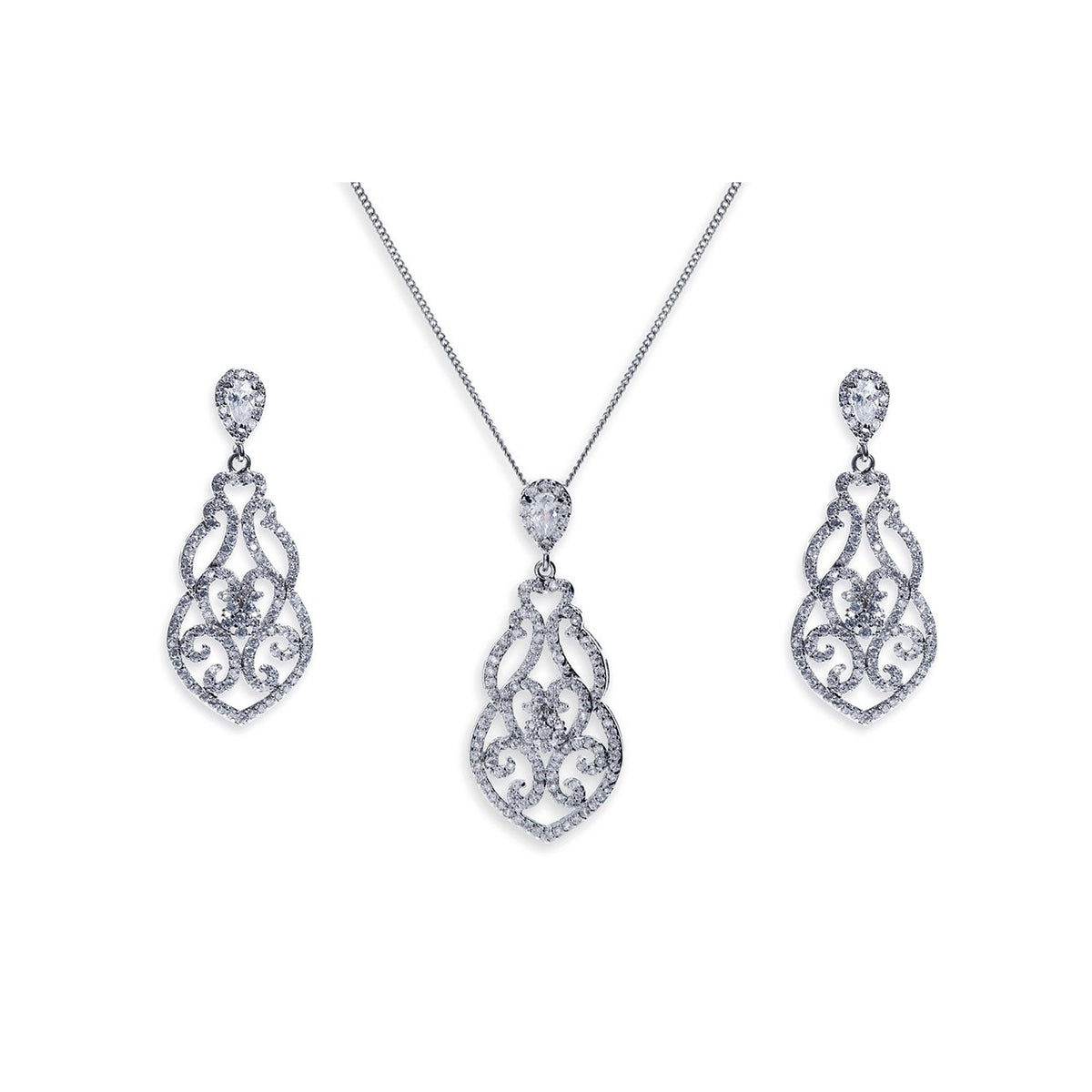 Parure Collier - Boucles d&#39;oreilles&lt;br&gt;Sorrento - MP Paris