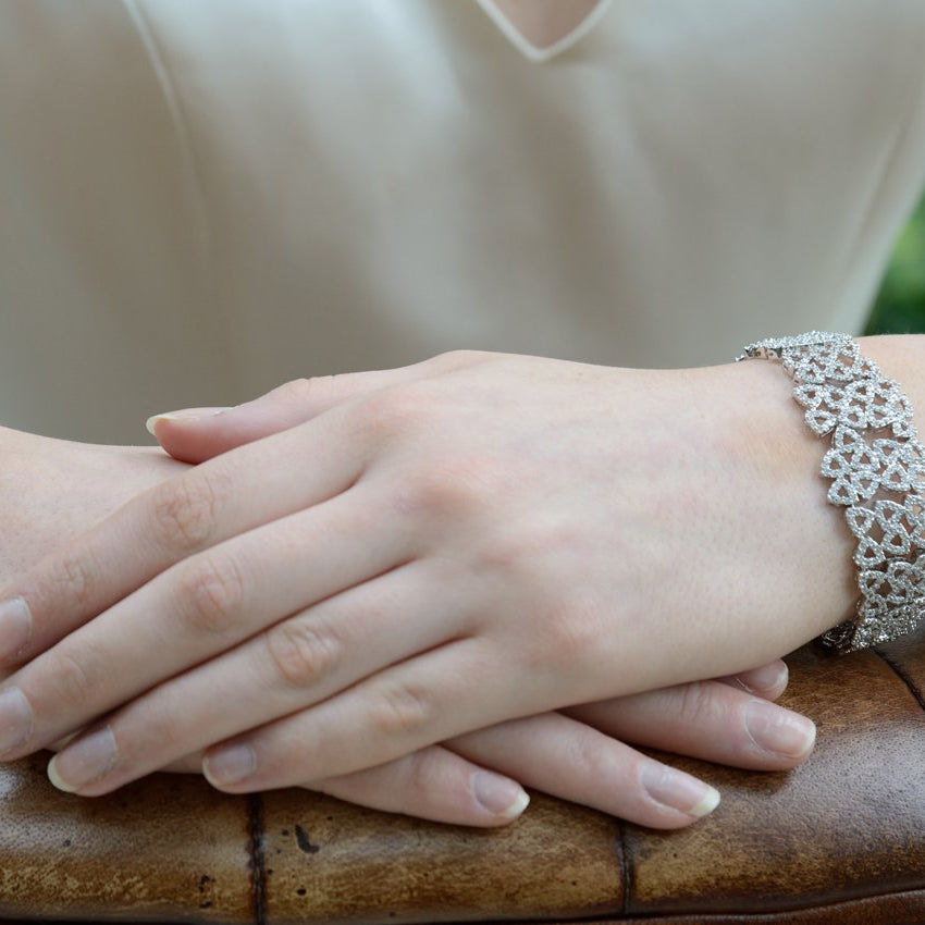 Bracelet de mariée&lt;br&gt;St Moritz - MP Paris