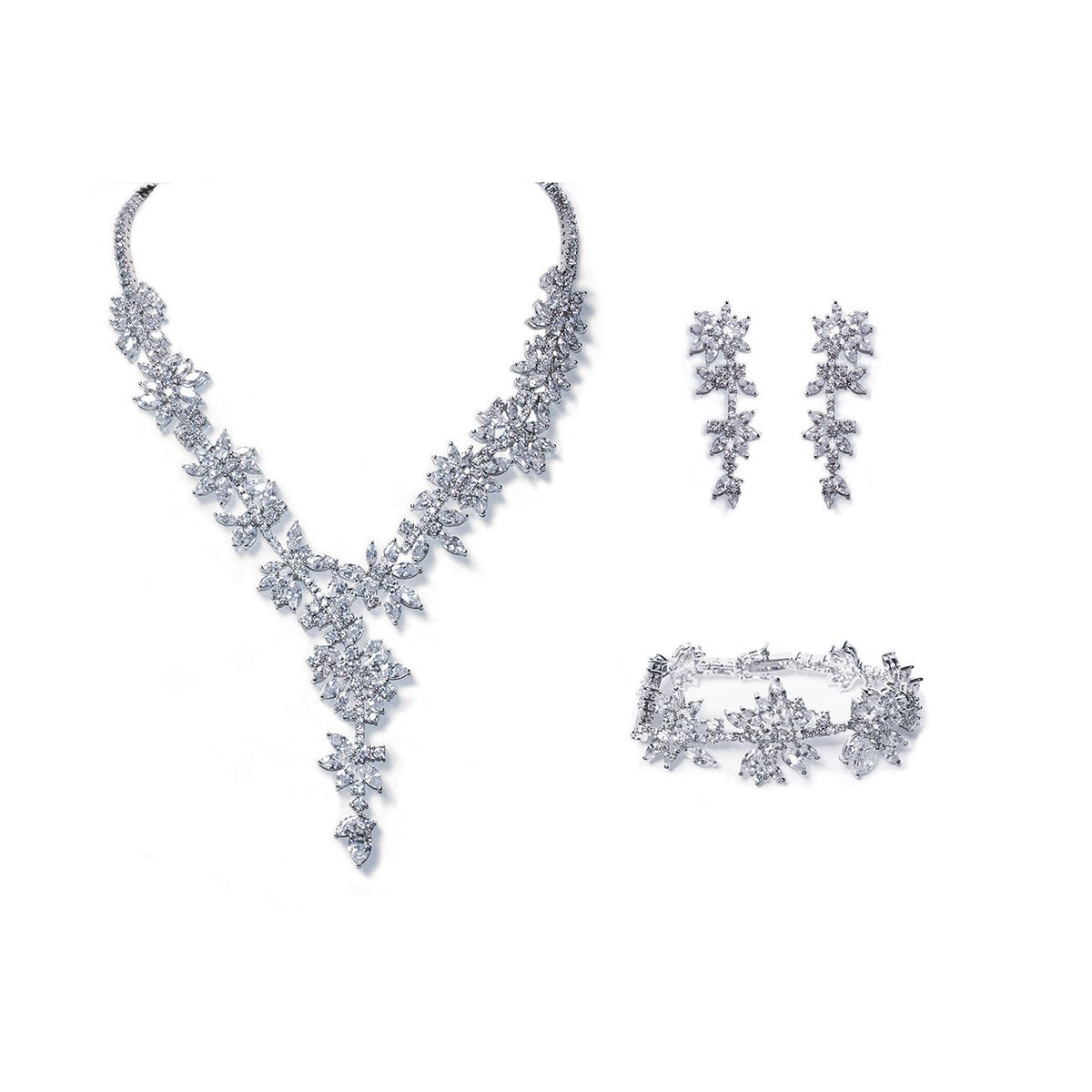 Parure Collier - Boucles d&#39;oreilles - Bracelet&lt;br&gt;Starry Night - MP Paris