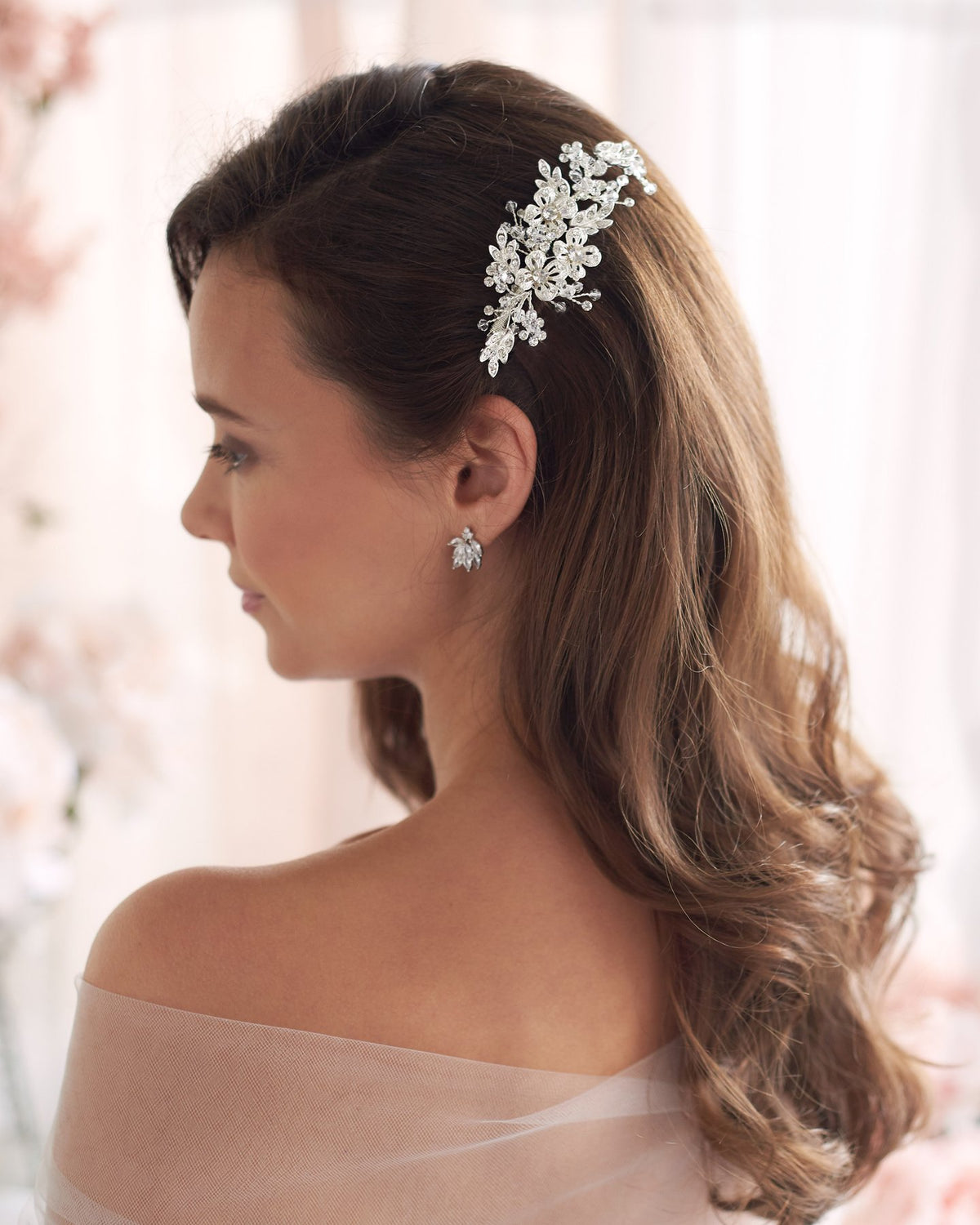 PEIGNE POUR MARIEE&lt;BR&gt;Jasmine Or