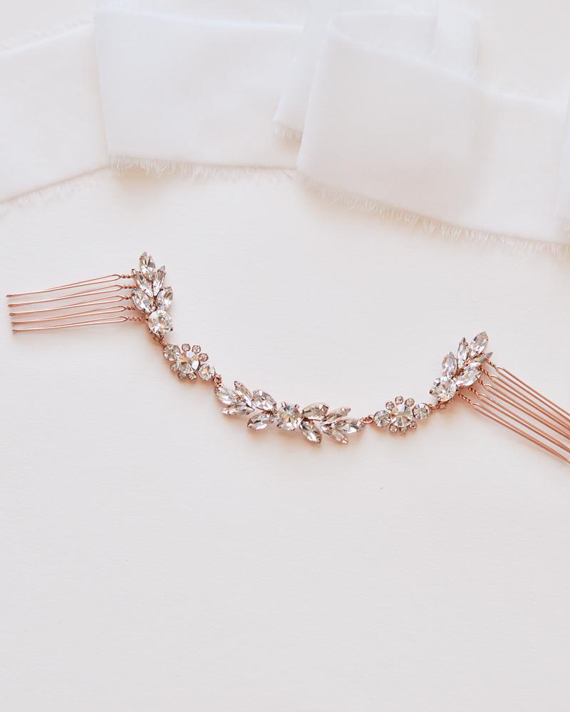 PEIGNE HEADBAND MARIAGE&lt;BR&gt;Mélanie