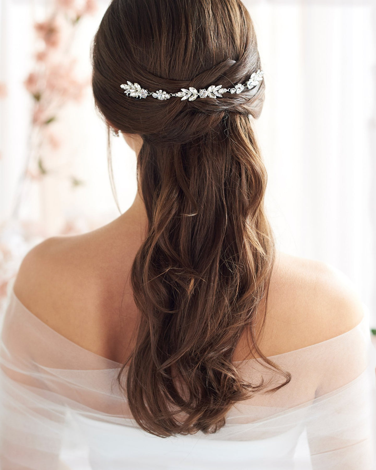 PEIGNE HEADBAND MARIAGE&lt;BR&gt;Mélanie