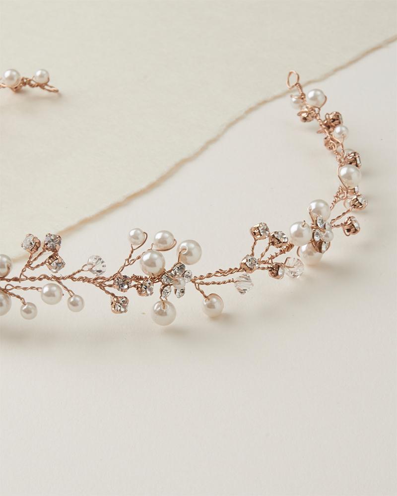 BIJOUX POUR CHEVEUX<BR>Pretty Or