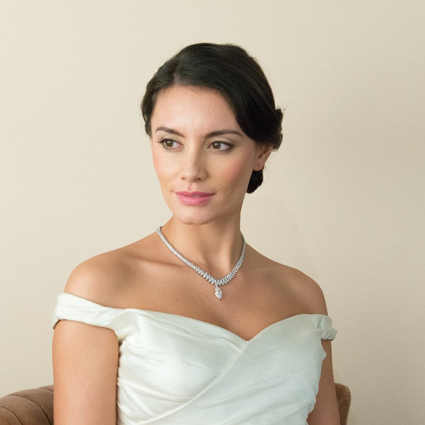 Collier de mariée&lt;br&gt;Tsarina - MP Paris