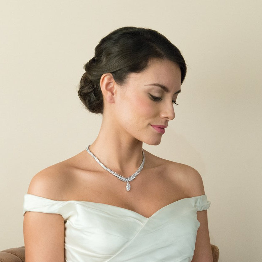 Collier de mariée&lt;br&gt;Tsarina - MP Paris
