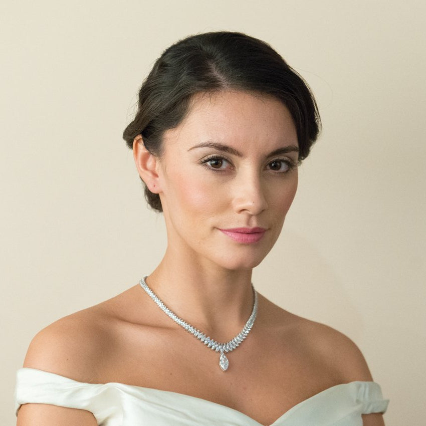 Collier de mariée&lt;br&gt;Tsarina - MP Paris