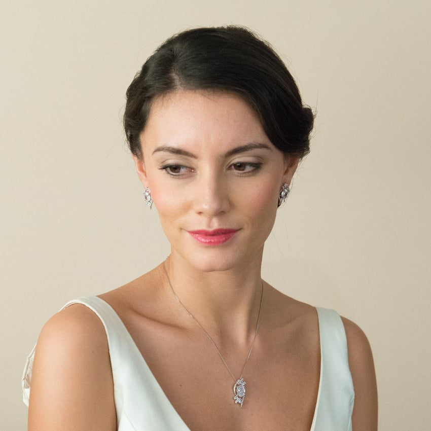 Parure Collier - Boucles d&#39;oreilles&lt;br&gt;Waltz - MP Paris