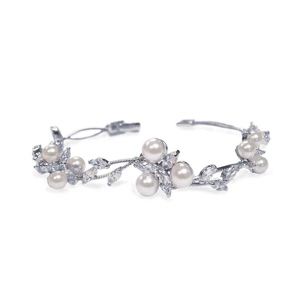 Parure Collier - Boucles d&#39;oreilles - Bracelet&lt;br&gt;Waterlily Pearl - MP Paris