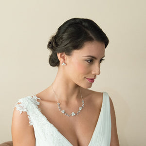 Collier de mariée<br>Waterlily Pearl - MP Paris