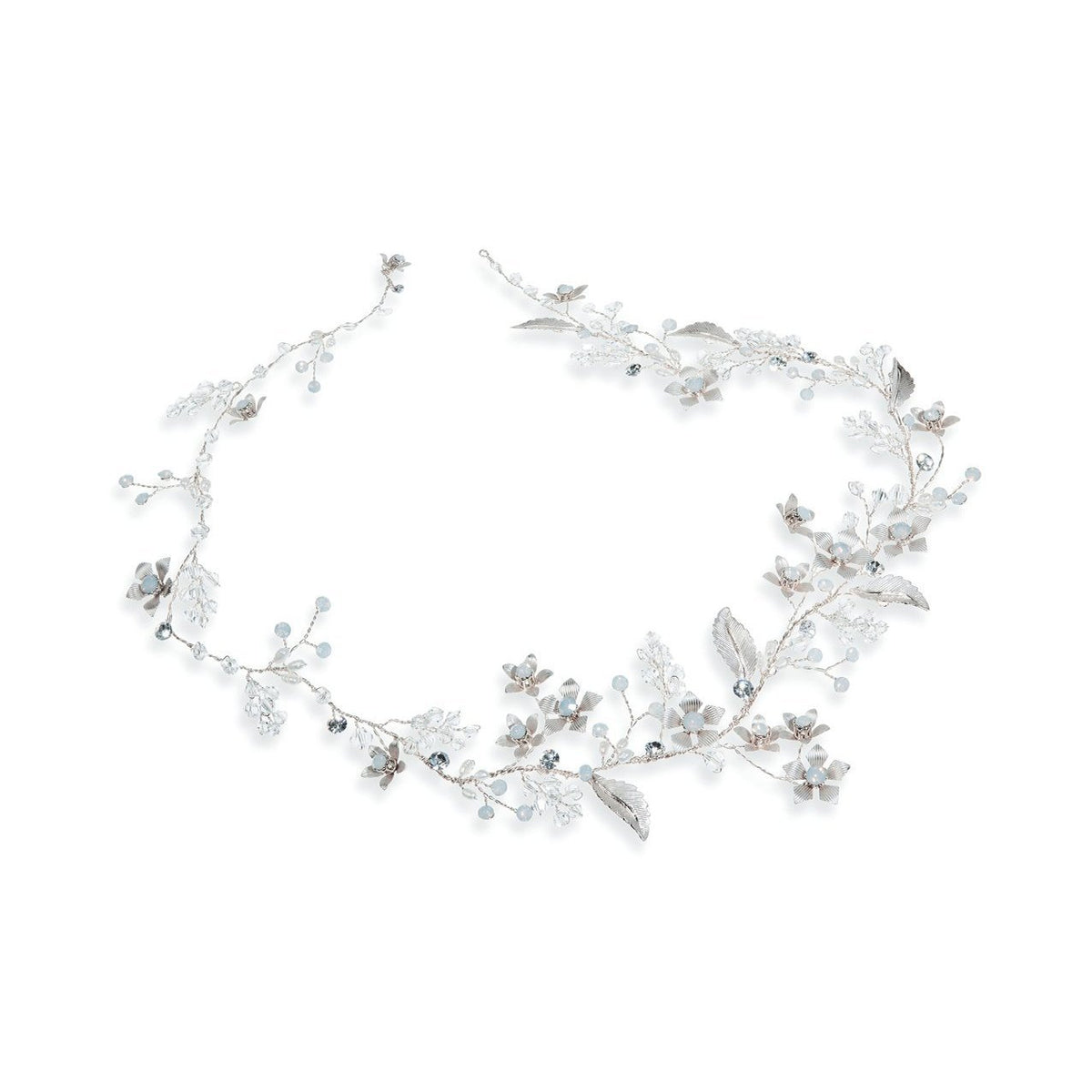 ACCESSOIRE CHEVEUX POUR MARIAGE CHAMPETRE<BR>Ice Argent - MP Paris