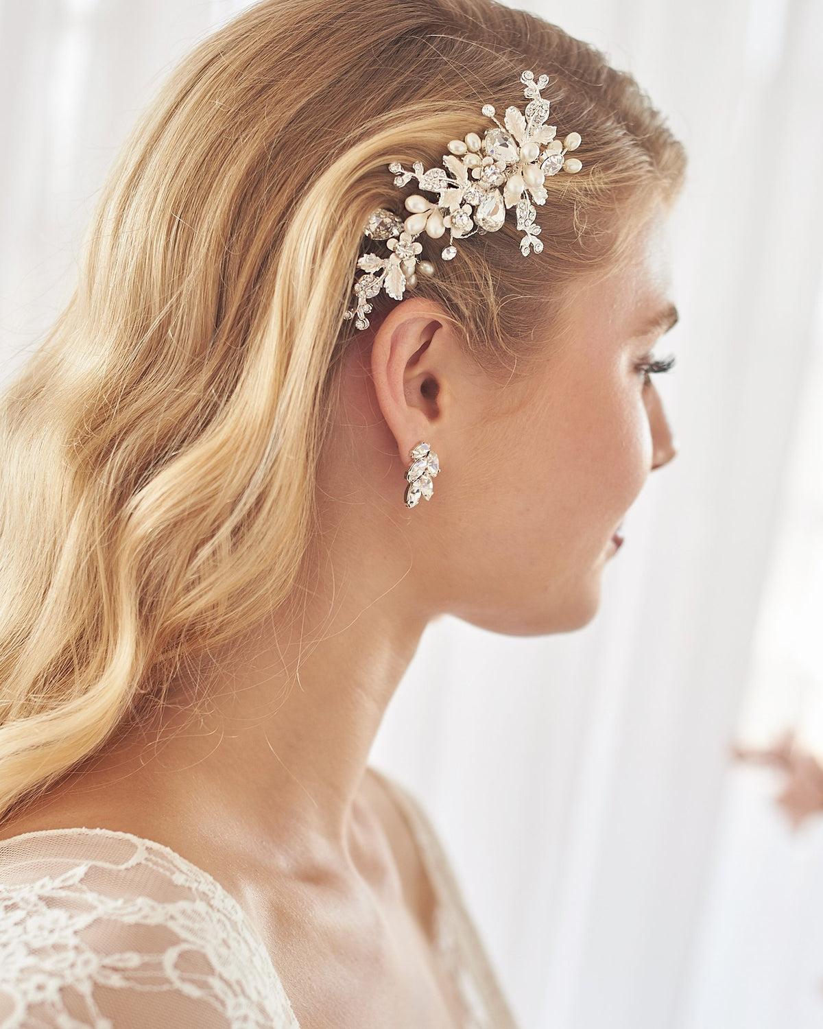 BIJOU DE TETE MARIEE&lt;BR&gt;Audra